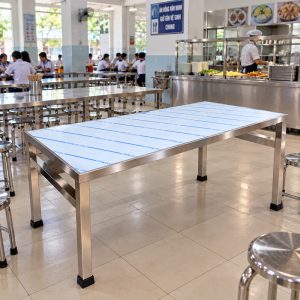 Bàn Inox Công Nghiệp CN31 2 Bàn Inox Công Nghiệp CN31