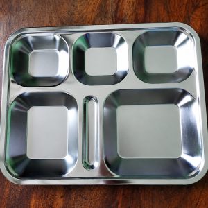 Khay inox 5 ngăn KC05 - Nội Thất Inox Hòa Phát