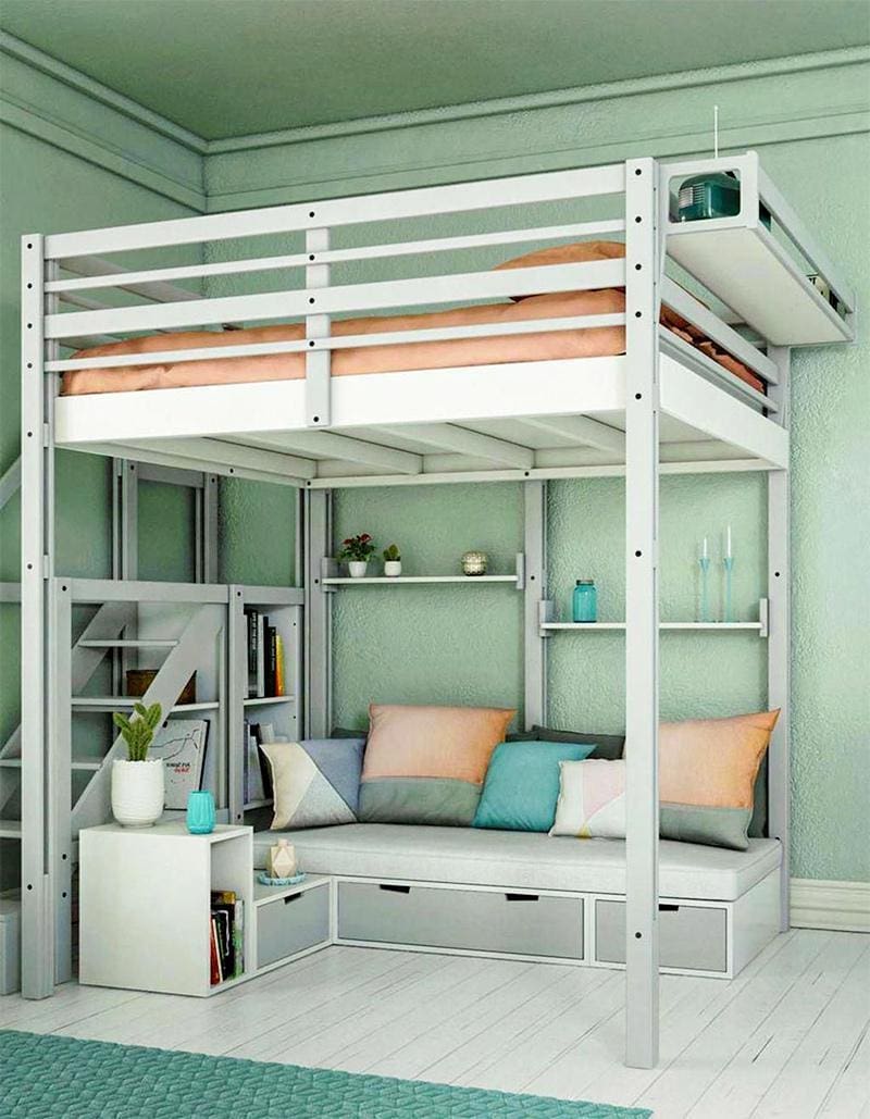 Tại sao giường tầng ngày càng được ưa chuộng? 11 Tại sao giường tầng sắt ngày càng được ưa chuộng trong các không gian sống nhỏ?