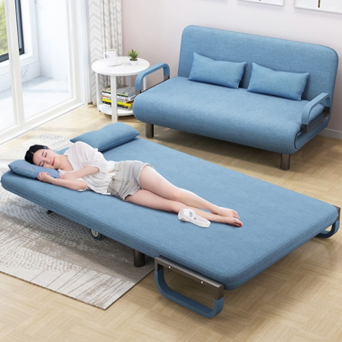 Hô Biến Phòng Khách Thành Phòng Ngủ Trong 30 Giây Với Giường Sofa