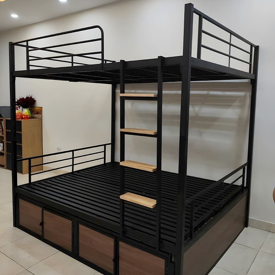 giường sắt đơn 1m2 Hòa Phát