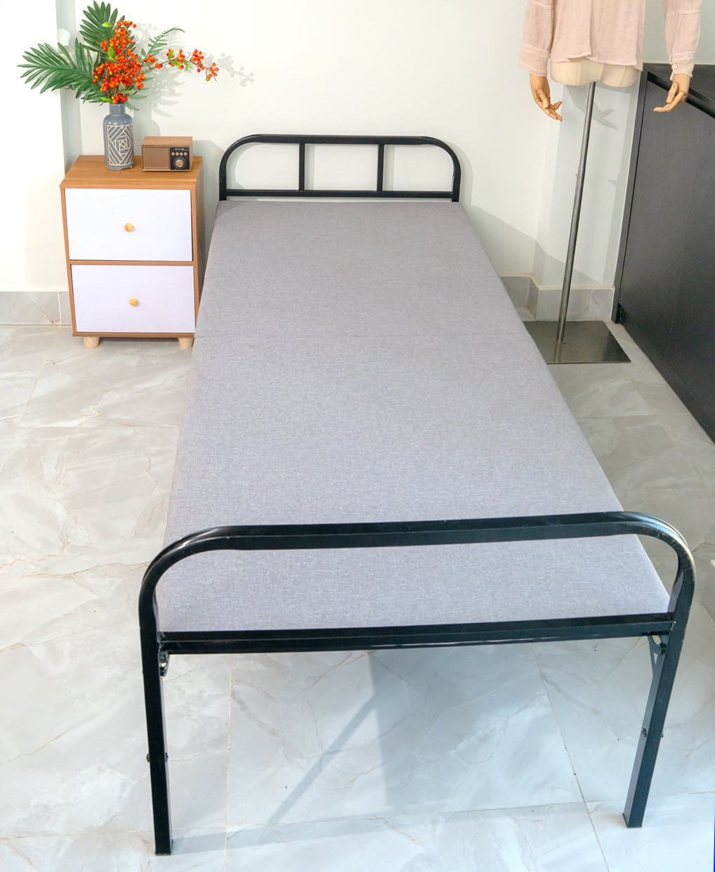 5 Mẫu Giường Sắt Đơn 1m2 Hòa Phát Bán Chạy Nhất Tại Xưởng Năm 2025
