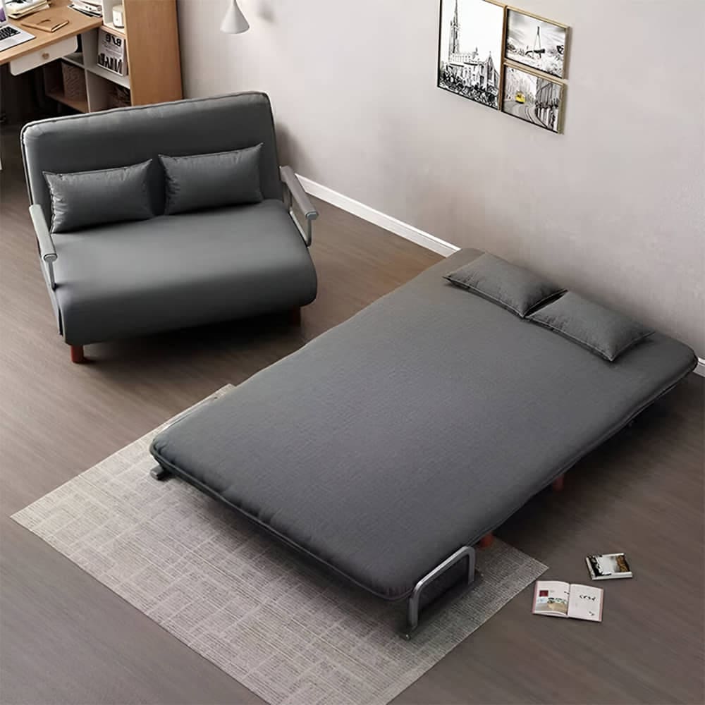 Giường Sofa Gấp Gọn Giá Bao Nhiêu? Bảng Giá Chi Tiết 2025 1 Nên chọn giường sofa gấp gọn bằng gỗ hay kim loại cho căn hộ?