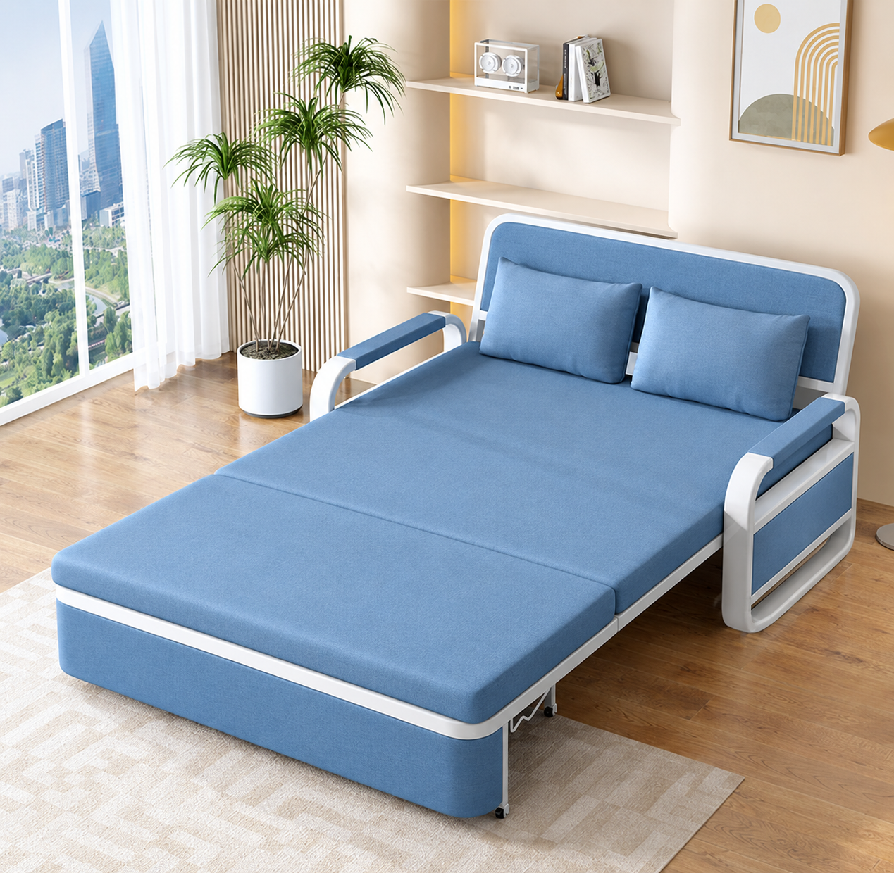 Cách Bố Trí Ghế Sofa Giường Cho Căn Hộ Studio Hút Khách Ngoại 6 Cách Bố Trí Ghế Giường Sofa Cho Căn Hộ Studio Hút Khách Ngoại